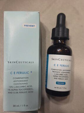 SkinCeuticals C E Ferulic Vitamin C Antioxidant Face Serum 1oz 30ml Sealed